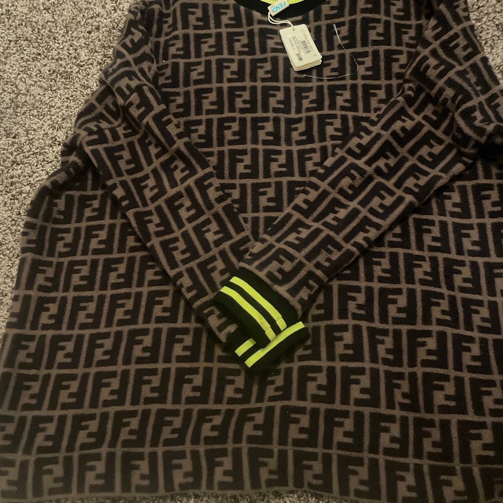Fendi kids over sized sweater